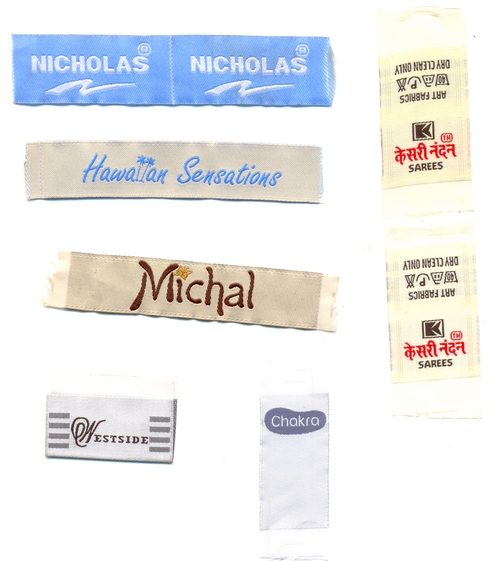 Packaging Woven Labels