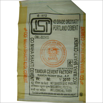 Cement Packaging Bags - Cement Packaging Bags Manufacturer & Supplier