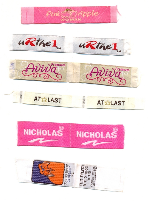 Plain Taffeta Labels