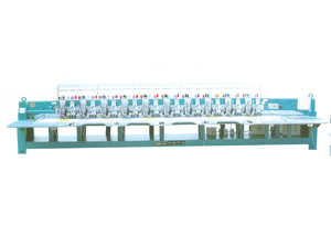 Coiling Machine Series - PD-10-610 6.35x1.81x1.7m, 10+10 Heads, 6 Needles | Auto Switching, High Speed, Thread Detection, Sequin Device, Rotary Head