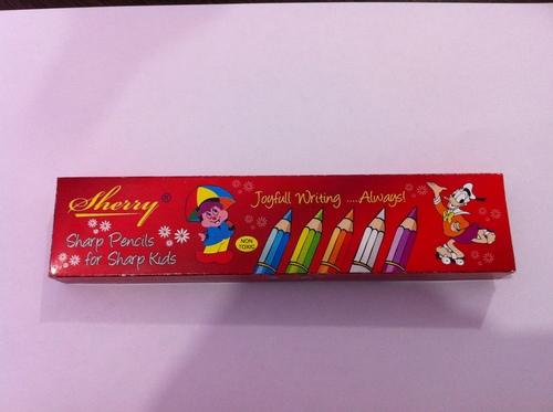 Colourful HB Lead Pencils