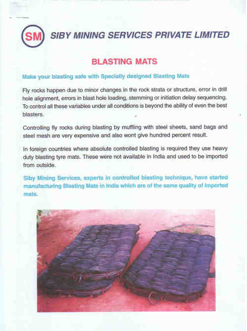 Mining Blasting Mats