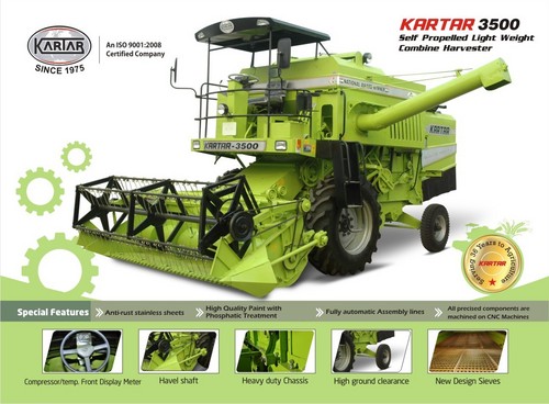 Self Combine Harvester
