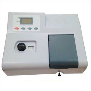 Single Beam Uv-Vis Spectrophotometer - Color: White