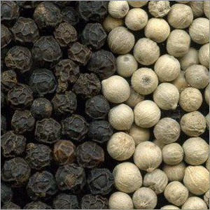 Black and White Pepper