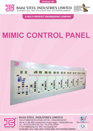 Mimic Panels By BAJAJ STEEL INDUSTRIES LTD.