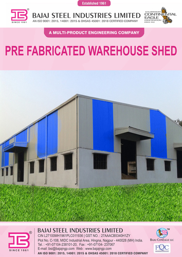 Customised Prefabricated Warehouse Shed