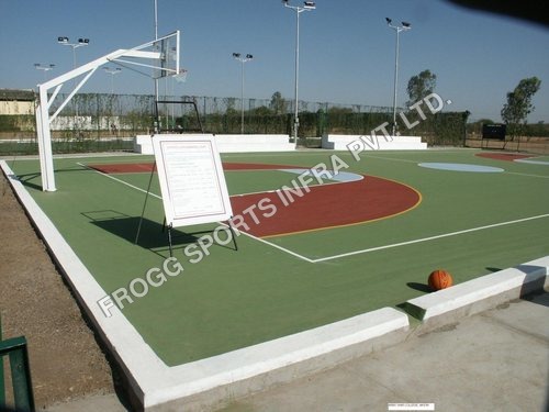 Multicolour Synthetic Basketball Courts