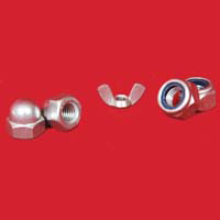Dome Wing Nylock Nuts