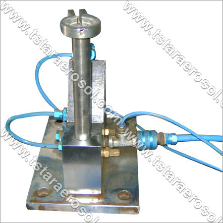 Aerosol Valve Cutting Machine