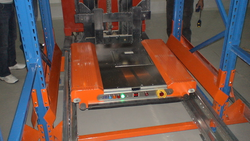 Radio Shuttle, satellite racking system