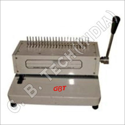 Manual Comb Binding Machine