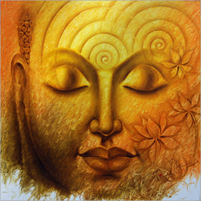 Divine Light Lord Buddha (SOLD)