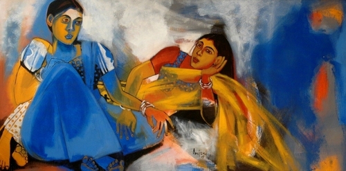 Lady Painting