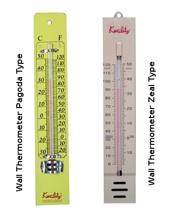 Wall Thermometer Pagoda Type
