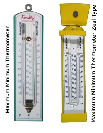 Maximum Minimum Thermometer