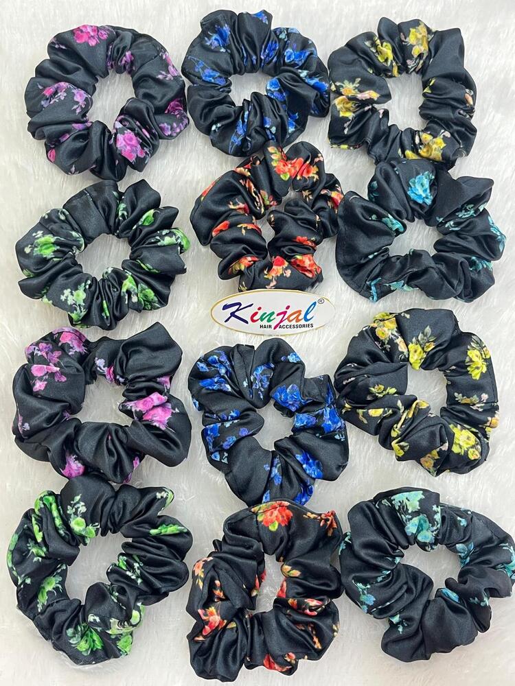 Printed Hair Scrunches