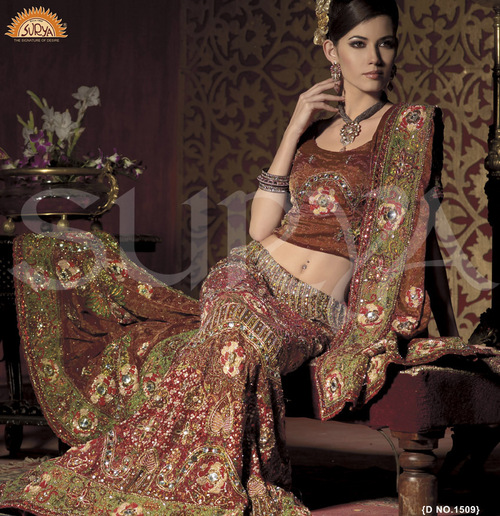 Bridal Katori Sequince Lehenga
