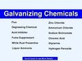 Galvanizing Chemicals