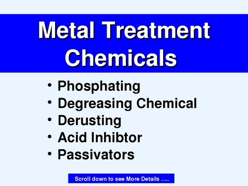 Metal Treatment Chemicals