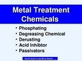 Metal Treatment Chemicals
