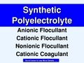 Synthetic Polyelectrolyte