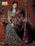 Designer Georgette Pallu Sarees