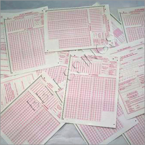 OMR Evaluations Sheet