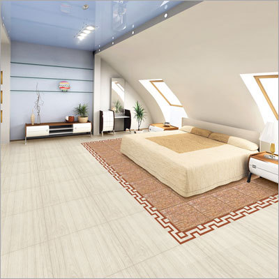 Tiles - Ceramic 12x24 Inch Beige, Matte Finish | Durable, Stylish, Easy Install, Water & Stain Resistant
