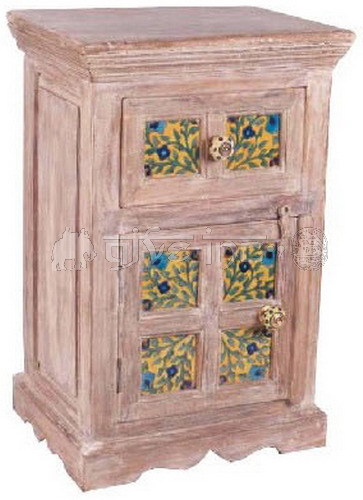 Indian Wooden Drawer Chest