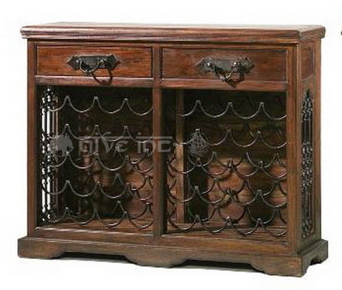 Wooden Wine Racks with Drawer