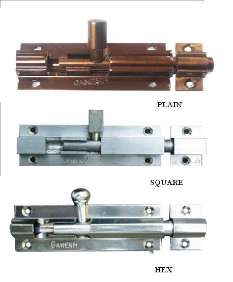 Square Hex Tower Bolt
