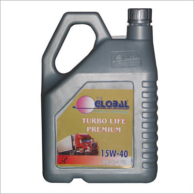 Turbo Life Premium Lubricants Oil - Mineral Base Oil, 15W-40, Grey | API CI-4, Engine Protection, Fuel Efficiency