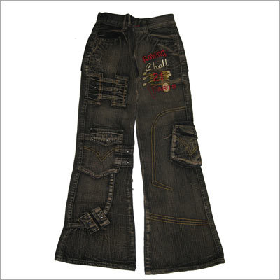 Kids Capri Jeans