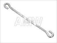 Swing Chain - Steel, 12x0.5 Inches | Silver, Polished Finish, 100 Kg Load Capacity, Elegant Design, Modular Compatibility