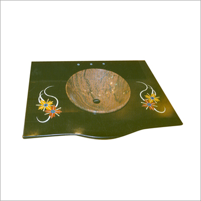 Painted Stone Washbasin