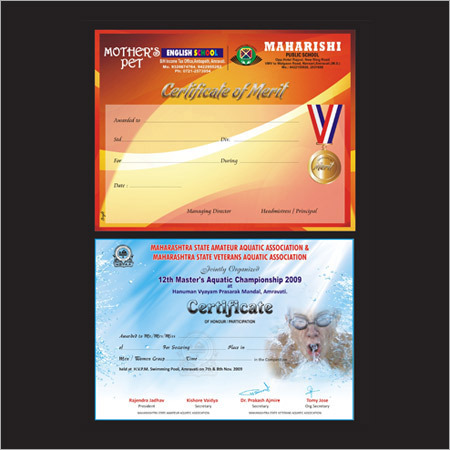Certificate Designing