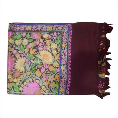 Heavy Jal Embroidery Pure Wool Stole