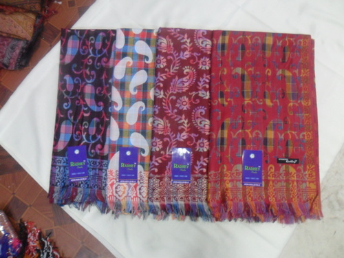 Multi colour Jamavar Shawl
