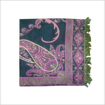 Wool Embroidery Sulzer Shawl