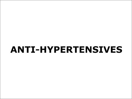 Anti Hypertensives