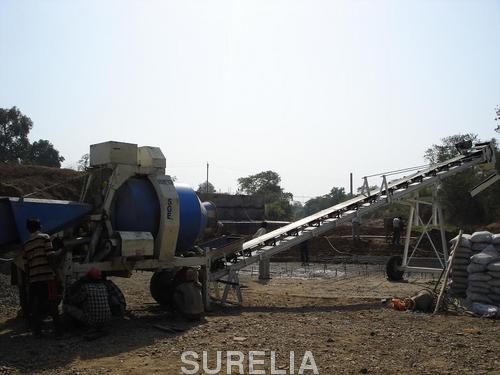 Industrial Concrete Belt Conveyor