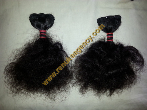Weft Curly Hair - 100% Human Hair, 10-36 Inches Lengths | Soft, Glossy, No Shedding, Tangle-Free