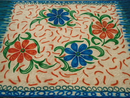  Brown Colored Polycotton Carpet