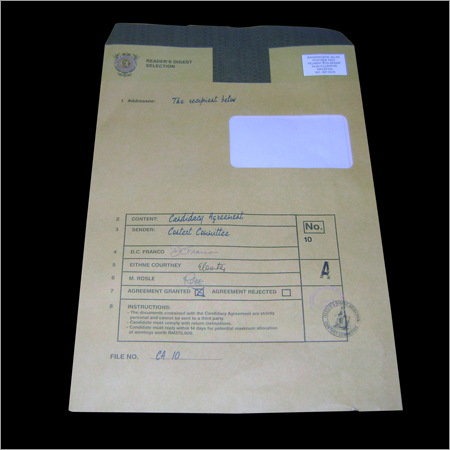 Big Window Envelopes