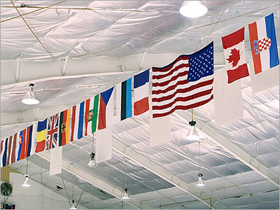 Outdoor Hanging Flags