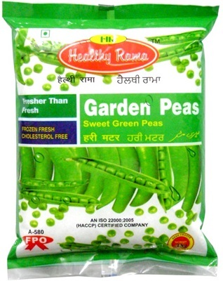 Printed Peas Packaging Stand Up Pouch