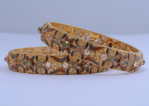 Antique Gold Bangles