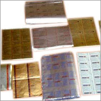 Printed Aluminum Polybacked Foil Inks