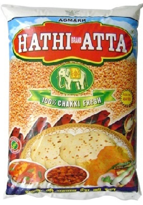 Hathi Brand Atta Bag Stand Up Pouch
